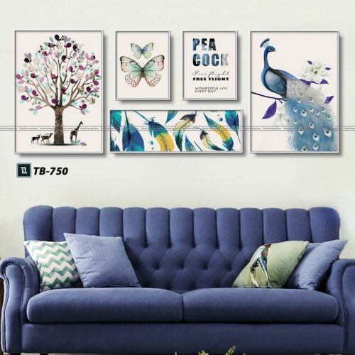 tranh canvas hiện đại cho phòng khách