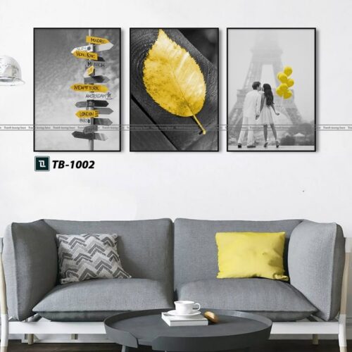 tranh canvas hiện đại cho phòng khách