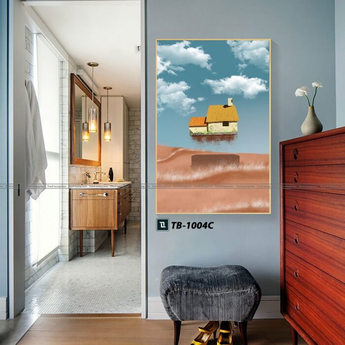 tranh canvas hiện đại cho phòng khách