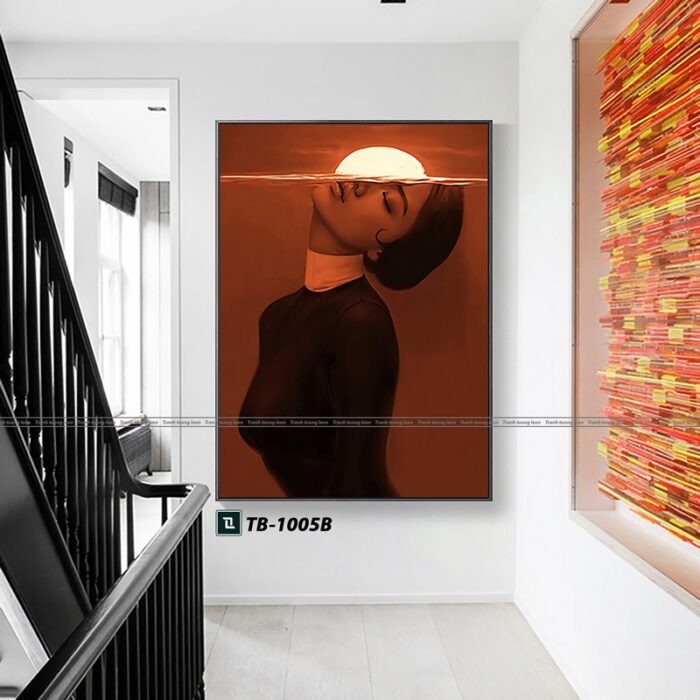 tranh canvas trừu tượng cho phòng làm việc
