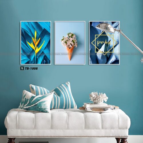 tranh canvas hiện đại cho phòng khách