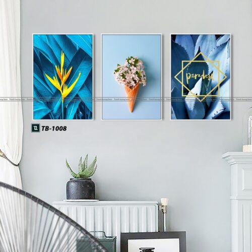 tranh canvas hiện đại cho phòng khách