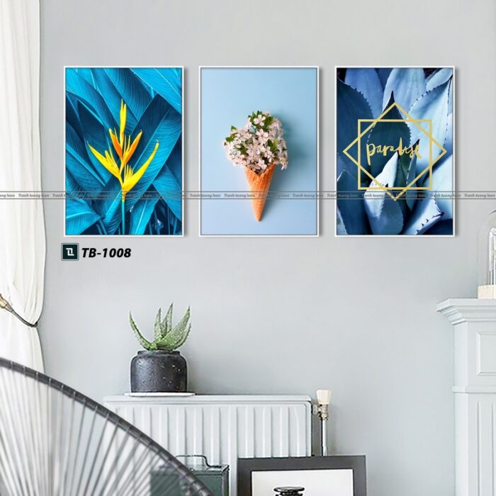 tranh canvas hiện đại cho phòng khách