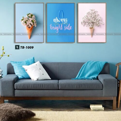tranh canvas hiện đại cho phòng khách