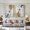 tranh canvas trừu tượng cho phòng làm việc