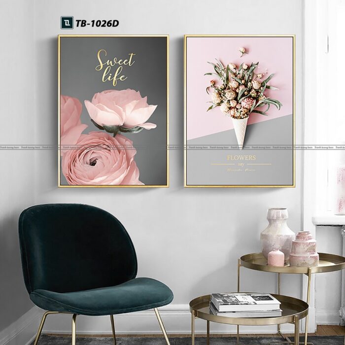 tranh canvas hiện đại cho phòng khách