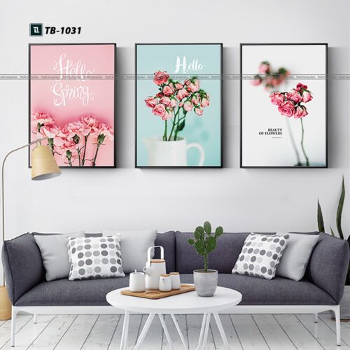 tranh canvas hiện đại cho phòng khách
