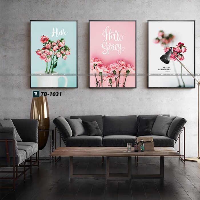 tranh canvas hiện đại cho phòng khách