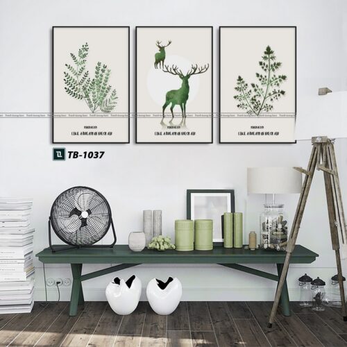 tranh canvas hiện đại cho phòng khách