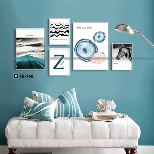 tranh canvas hiện đại cho phòng khách