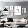 tranh canvas hiện đại cho phòng khách