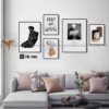 tranh canvas trừu tượng cho phòng làm việc