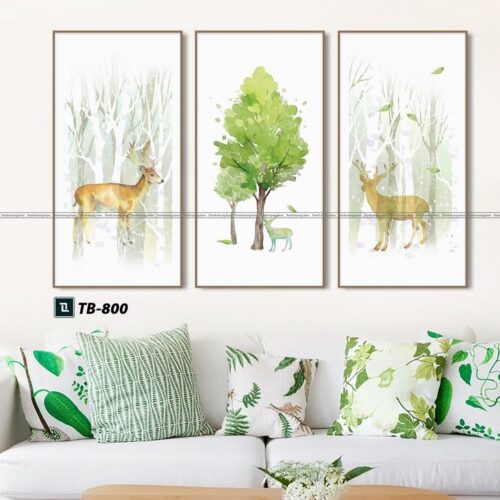 tranh canvas hiện đại cho phòng khách