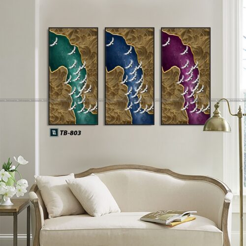 tranh canvas trừu tượng cho phòng làm việc