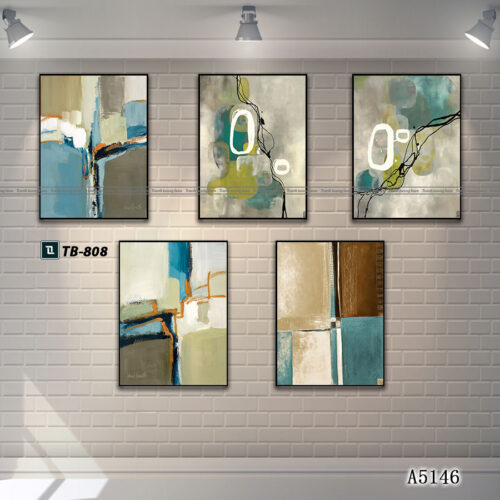 tranh canvas trừu tượng cho phòng làm việc