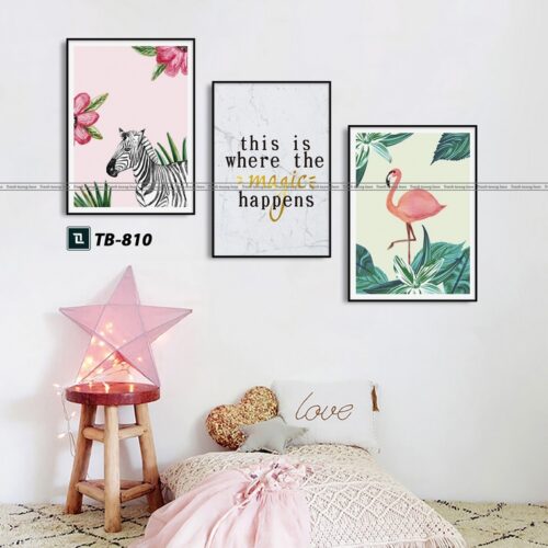 tranh canvas hiện đại cho phòng ngủ