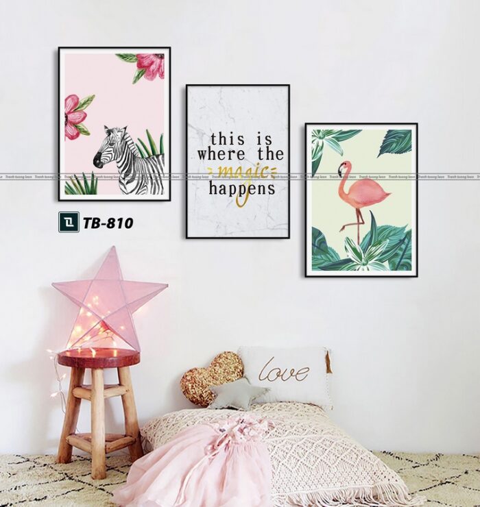 tranh canvas hiện đại cho phòng ngủ