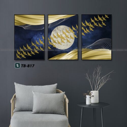 tranh canvas trừu tượng cho phòng làm việc