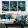 tranh canvas trừu tượng cho phòng làm việc