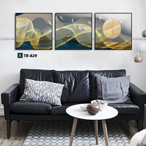 tranh canvas trừu tượng cho phòng làm việc