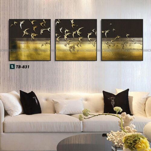 tranh canvas trừu tượng cho phòng làm việc