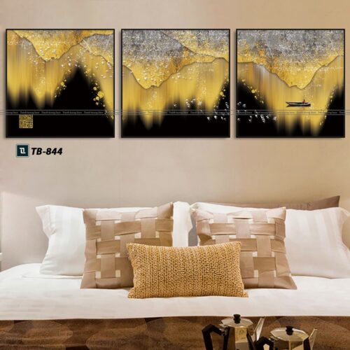 tranh canvas trừu tượng cho phòng làm việc