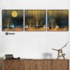 tranh canvas trừu tượng cho phòng làm việc