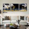 tranh canvas hiện đại cho phòng khách