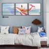 tranh canvas hiện đại cho phòng khách