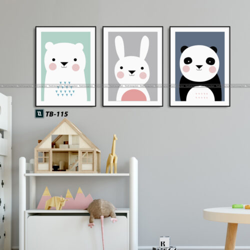 tranh canvas cho phòng của bé