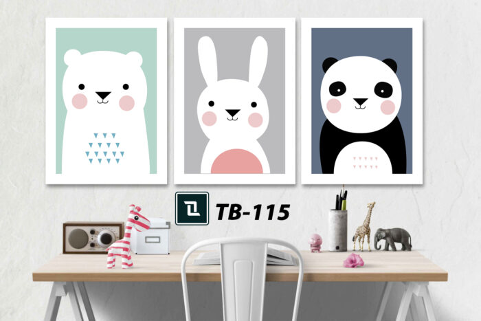 tranh canvas cho phòng của bé
