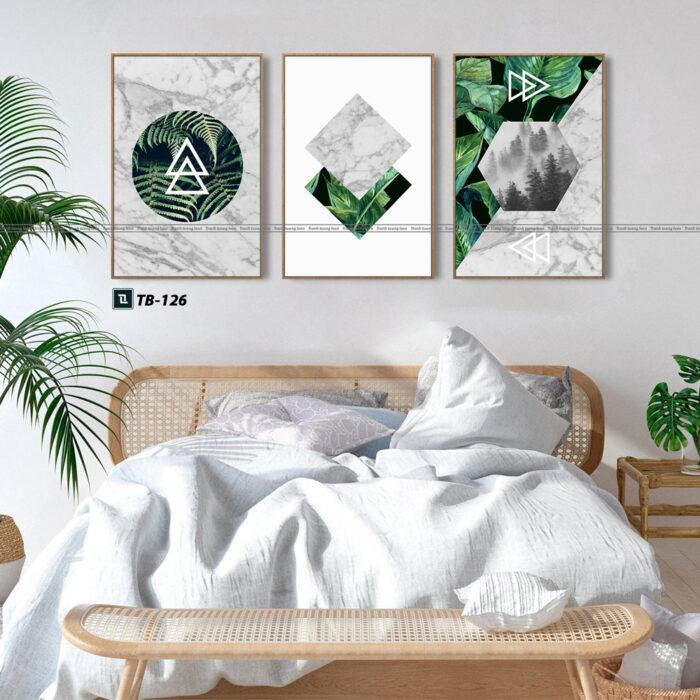 tranh canvas hiện đại cho phòng khách