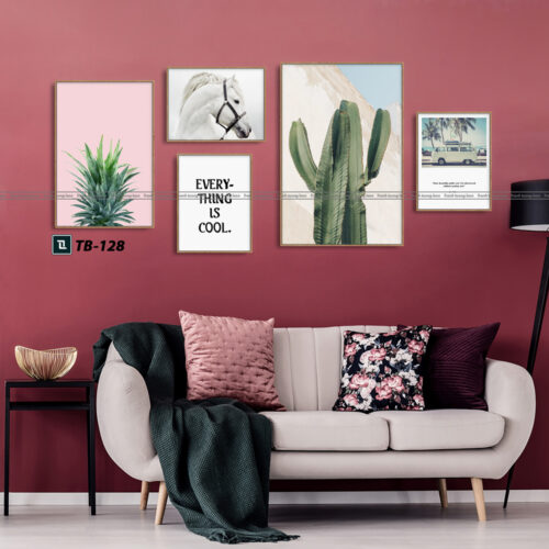 tranh canvas hiện đại cho phòng khách