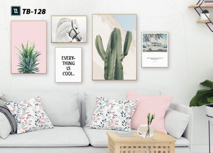 tranh canvas hiện đại cho phòng khách