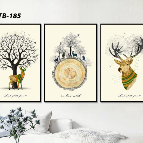tranh canvas hiện đại cho phòng khách