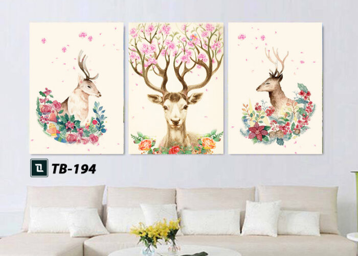 tranh canvas hiện đại cho phòng khách, phòng ngủ