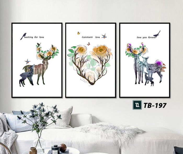 tranh canvas hiện đại cho phòng khách