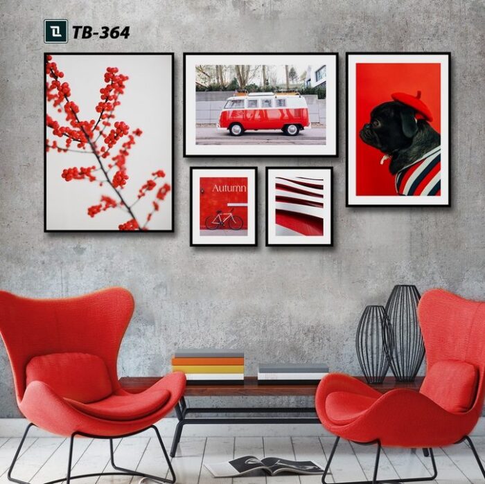 tranh canvas hiện đại cho phòng khách