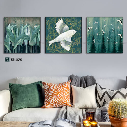 tranh canvas hiện đại cho phòng khách