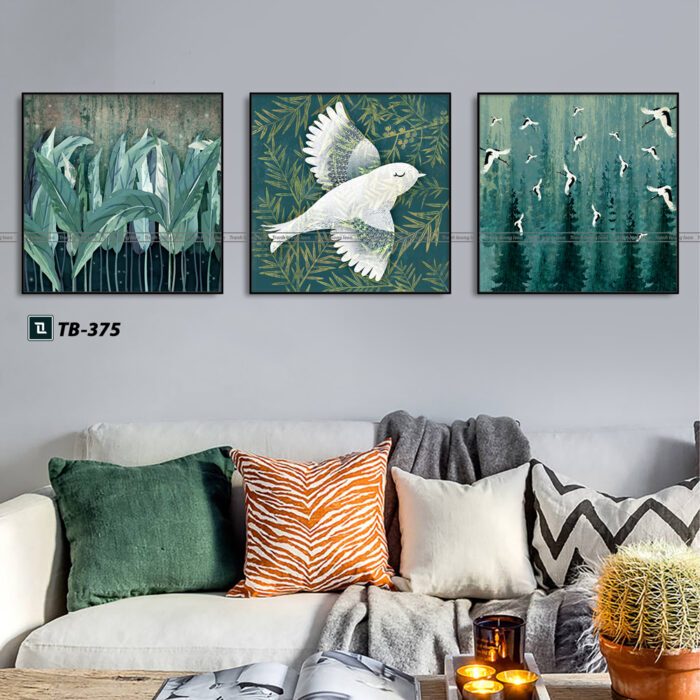tranh canvas hiện đại cho phòng khách