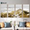 tranh canvas trừu tượng cho phòng khách