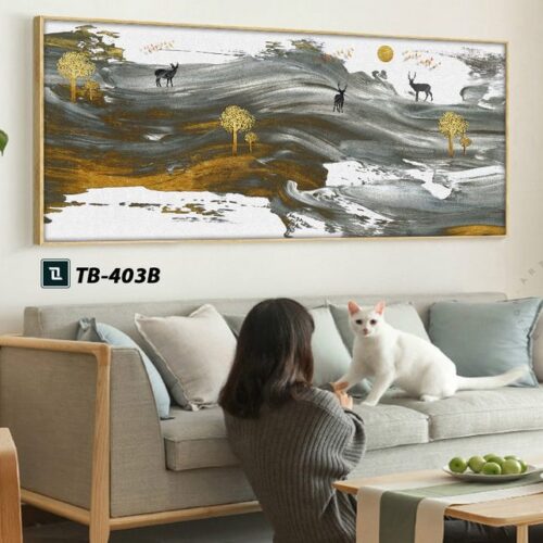 tranh canvas trừu tượng cho phòng làm việc, phòng khách
