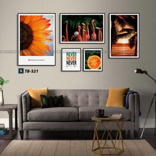 tranh canvas hiện đại cho phòng khách