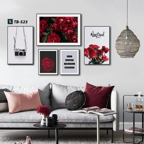 tranh canvas hiện đại cho phòng khách