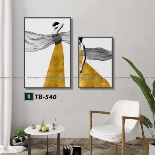 tranh canvas trừu tượng cho phòng làm việc
