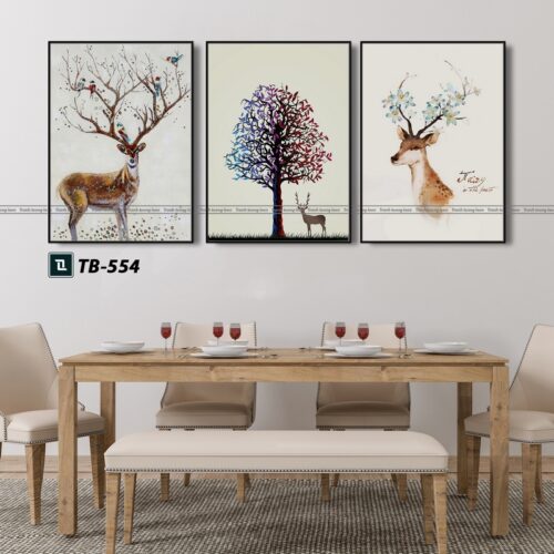 tranh canvas hiện đại cho phòng khách