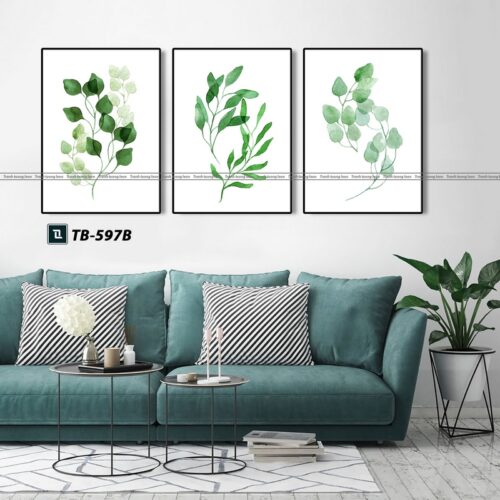 tranh canvas hiện đại cho phòng khách