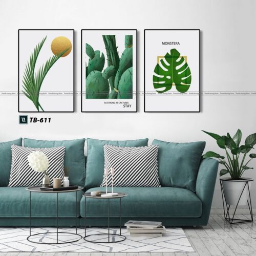 tranh canvas hiện đại cho phòng khách