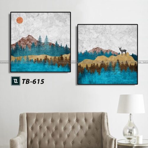 tranh canvas cho phòng khách
