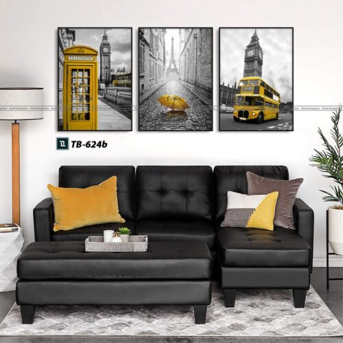 tranh canvas hiện đại cho phòng khách